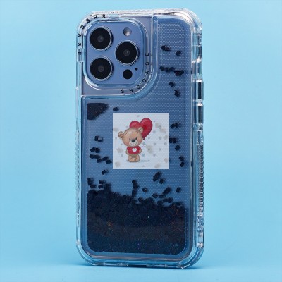 Чехол-накладка для Apple iPhone 13 Pro (черный) - SC333