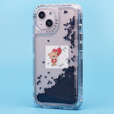 Чехол-накладка для Apple iPhone 13 (черный) - SC333