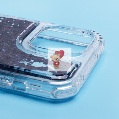 Чехол-накладка для Apple iPhone 14 Pro Max (черный) - SC333