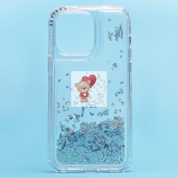 Чехол-накладка для Apple iPhone 14 Pro Max (серебяный) - SC333