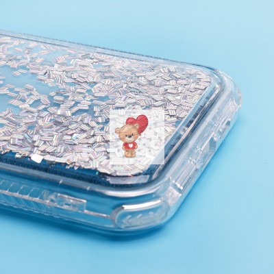 Чехол-накладка для Apple iPhone 14 Pro Max (серебяный) - SC333