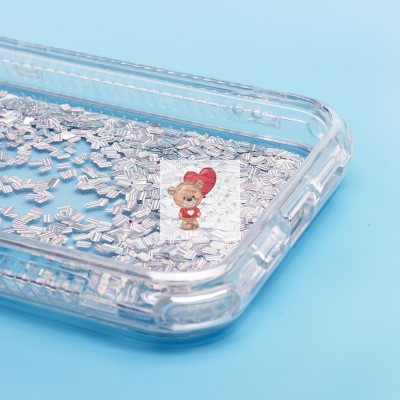 Чехол-накладка для Apple iPhone 14 Pro Max (серебяный) - SC333