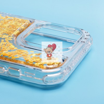 Чехол-накладка для Apple iPhone 14 Pro (желтый) - SC333