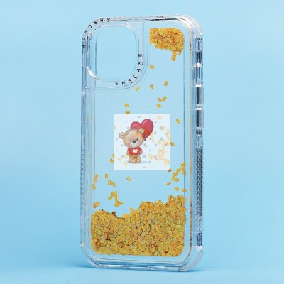 Чехол-накладка для Apple iPhone 14 (желтый) - SC333