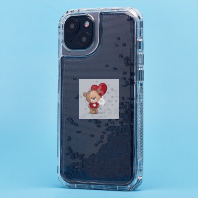 Чехол-накладка для Apple iPhone 15 Plus (черный) - SC333