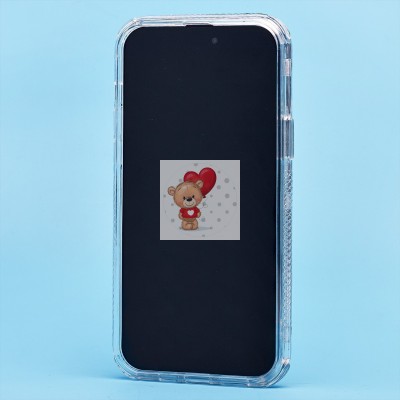 Чехол-накладка для Apple iPhone 15 Plus (черный) - SC333