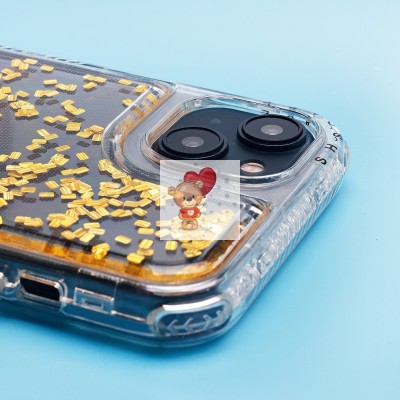 Чехол-накладка для Apple iPhone 15 Plus (желтый) - SC333