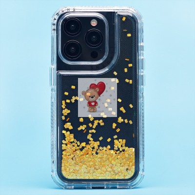 Чехол-накладка для Apple iPhone 15 Pro (желтый) - SC333