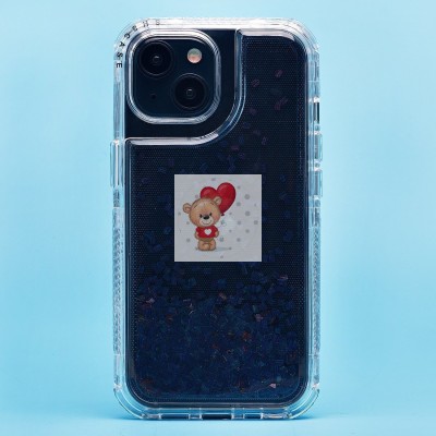 Чехол-накладка для Apple iPhone 15 (черный) - SC333