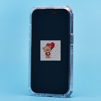 Чехол-накладка для Apple iPhone 15 (черный) - SC333