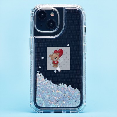 Чехол-накладка для Apple iPhone 15 (серебяный) - SC333 Чехол-накладка для Apple iPhone 15 (серебяный) - SC333