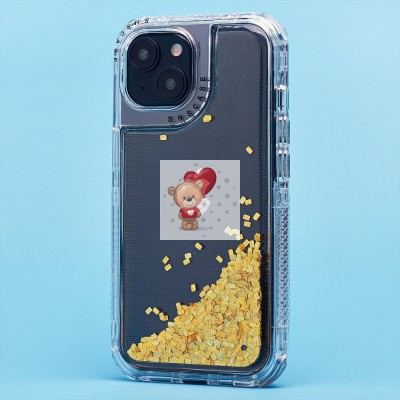 Чехол-накладка для Apple iPhone 15 (желтый) - SC333