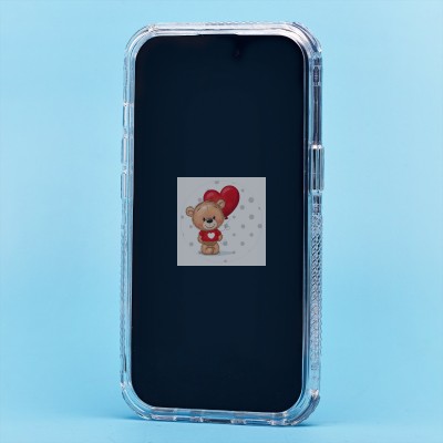 Чехол-накладка для Apple iPhone 15 (желтый) - SC333