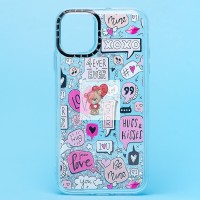 Чехол-накладка для Apple iPhone 11 (многоцветный) - (002) - SC334