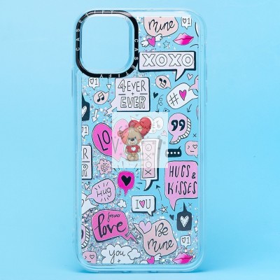 Чехол-накладка для Apple iPhone 11 (многоцветный) - (002) - SC334