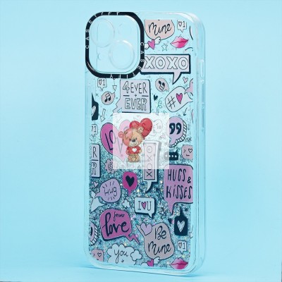 Чехол-накладка для Apple iPhone 14 (многоцветный) - (002) - SC334