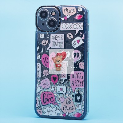 Чехол-накладка для Apple iPhone 15 Plus (многоцветный) - (002) - SC334