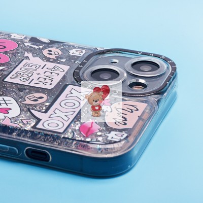 Чехол-накладка для Apple iPhone 15 Plus (многоцветный) - (002) - SC334