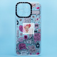 Чехол-накладка для Apple iPhone 15 Pro Max (многоцветный) - (002)- SC334