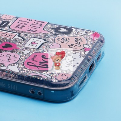 Чехол-накладка для Apple iPhone 15 Pro Max (многоцветный) - (002)- SC334 Чехол-накладка для Apple iPhone 15 Pro Max (многоцветный) - (002)- SC334