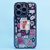 Чехол-накладка для Apple iPhone 15 Pro (многоцветный) - (002) - SC334