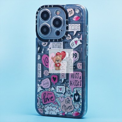 Чехол-накладка для Apple iPhone 15 Pro (многоцветный) - (002) - SC334