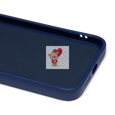 Чехол-накладка для Apple iPhone 11 (овечка) (темно-синий) - SC335
