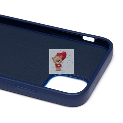 Чехол-накладка для Apple iPhone 11 (овечка) (темно-синий) - SC335