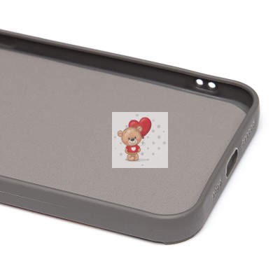 Чехол-накладка для Apple iPhone 12 Pro Max (панда) (серый) - SC335 Чехол-накладка для Apple iPhone 12 Pro Max (панда) (серый) - SC335