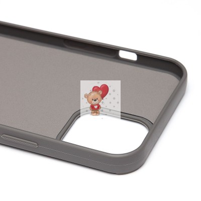 Чехол-накладка для Apple iPhone 12 Pro Max (тигр) (серый) - SC335 Чехол-накладка для Apple iPhone 12 Pro Max (тигр) (серый) - SC335