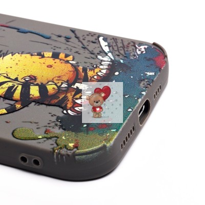 Чехол-накладка для Apple iPhone 13 Pro Max (тигр) (серый) - SC335