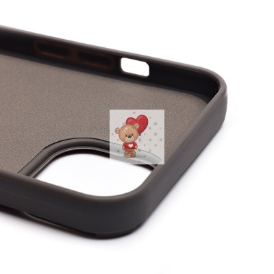 Чехол-накладка для Apple iPhone 13 (тигр) (серый) - SC335