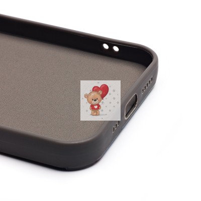 Чехол-накладка для Apple iPhone 13 (тигр) (серый) - SC335