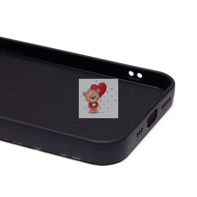 Чехол-накладка для Apple iPhone 14 (обезьяна) (черный) - SC335 Чехол-накладка для Apple iPhone 14 (обезьяна) (черный) - SC335