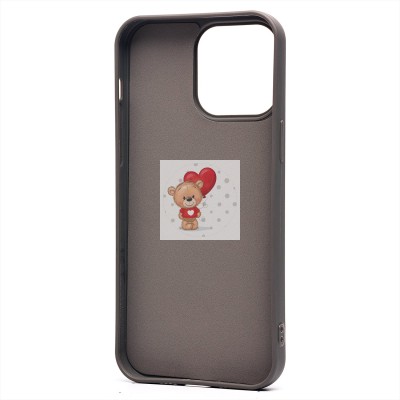 Чехол-накладка для Apple iPhone 14 Pro Max (тигр) (серый) - SC335 Чехол-накладка для Apple iPhone 14 Pro Max (тигр) (серый) - SC335