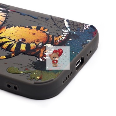 Чехол-накладка для Apple iPhone 14 Pro Max (тигр) (серый) - SC335 Чехол-накладка для Apple iPhone 14 Pro Max (тигр) (серый) - SC335
