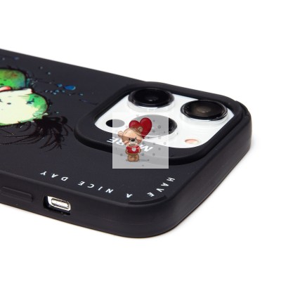 Чехол-накладка для Apple iPhone 14 Pro Max (утка) (черный) - SC335