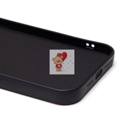 Чехол-накладка для Apple iPhone 14 Pro Max (утка) (черный) - SC335