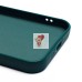 Чехол-накладка для Apple iPhone 14 (медведь) (темно-зеленый) - SC335