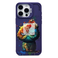 Чехол-накладка для Apple iPhone 15 Pro Max (кот) (фиолетовый) - SC335 Чехол-накладка для Apple iPhone 15 Pro Max (кот) (фиолетовый) - SC335