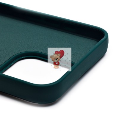 Чехол-накладка для Apple iPhone 15 Pro Max (медведь) (темно-зеленый) - SC335 Чехол-накладка для Apple iPhone 15 Pro Max (медведь) (темно-зеленый) - SC335