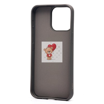 Чехол-накладка для Apple iPhone 15 Pro Max (тигр) (серый) - SC335 Чехол-накладка для Apple iPhone 15 Pro Max (тигр) (серый) - SC335