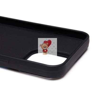 Чехол-накладка для Apple iPhone 15 Pro Max (черный кот) (черный) - SC335