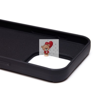 Чехол-накладка для Apple iPhone 15 Pro (обезьяна) (черный) - SC335