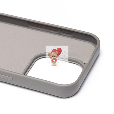 Чехол-накладка для Apple iPhone 15 Pro (панда) (серый) - SC335