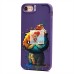 Чехол-накладка для Apple iPhone 7 (кот) (фиолетовый) - SC335