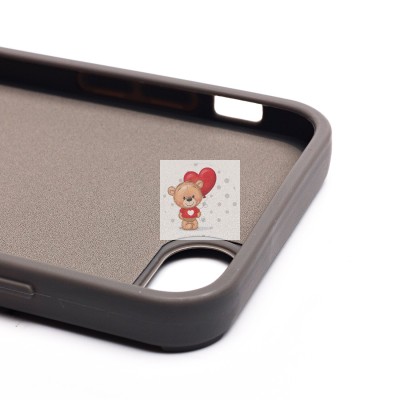 Чехол-накладка для Apple iPhone 7 (панда) (серый) - SC335