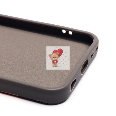 Чехол-накладка для Apple iPhone 7 (панда) (серый) - SC335