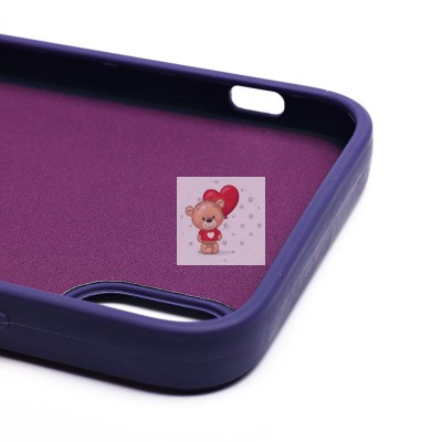 Чехол-накладка для Apple iPhone XR (кот) (фиолетовый) - SC335