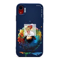 Чехол-накладка для Apple iPhone XR (овечка) (темно-синий) - SC335 Чехол-накладка для Apple iPhone XR (овечка) (темно-синий) - SC335